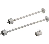 Pitlock Set de Sécurisation 03 pour Roue Avant + Arrière gris universal