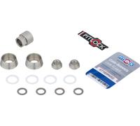 Pitlock Set de Sécurisation M10 pour Axes Pleins Rohloff Zweifach