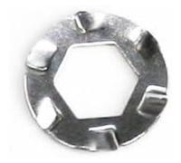 Pitlock Spring Washer Consumable Part M5 Systems (5 Pcs.) Serrure Mixte, Multicolore, Taille Unique