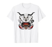 Pitmaster Texan Brisket Anneau De Fumee Art du Ecorce Et T-Shirt