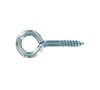 Piton à vis acier zingué Ø 4 x L 30 mm - Sachet de 6