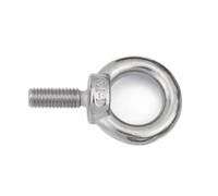 piton à visser Vis à œil M3 M4 M5 M6 M8 M10 M12 M14 M16 M18 M20 M24 304, anneau de levage marin en acier inoxydable, vis d'accrochage, boulon pour équipements de levages domestiques(M3-3pcs,18mm)