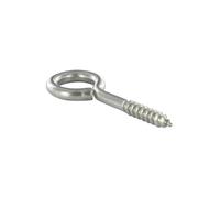 Piton Bois 6X80 Filetée sur 50 Longueur total 100 Oeil 15 Inox A2-1 piece