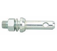 Piton d'attelage avec écrou Ø 28-28