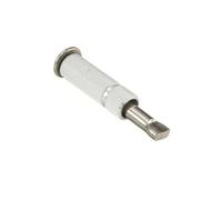 Piton douille rétractable alu-inox D.12mm - fixation bâche couverture piscine Lot de 20