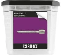 Piton femelle ESSBOX SCELL-IT support bois - Ø6 X 60 mm pour tige filetée ØM6 mm