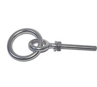 Piton inox Anneau Articulé M12 x 148mm inox 304 - A2