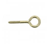 Piton - vis à bois - en laiton - 25 pièces - 3,5x20 mm BRICOZOR