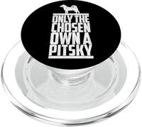 Pitsky n'a Choisi qu'un Seul Chien, Maman, Papa, drôle PopSockets PopGrip pour MagSafe