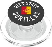 Pitt State Gorillas Classic Collegiate Circle Graphic PopSockets PopGrip pour MagSafe