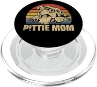 Pittie Mom Pitbull Mama Dog Lovers Gift PopSockets PopGrip pour MagSafe