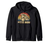 Pittie Mom Pitbull Mama Dog Lovers Gift Sweat à Capuche
