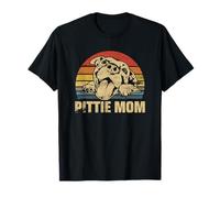 Pittie Mom Pitbull Mama Dog Lovers Gift T-Shirt