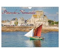Pittoreske Normandie (Wandkalender 2026 DIN A4 quer), CALVENDO Monatskalender: Pittoreske Normandie - Impressionen zwischen Erde und Meer