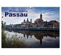 Pittoreskes Passau (Wandkalender 2026 DIN A2 quer), CALVENDO Monatskalender: Die Schönheit der Dreiflüssestadt Passau