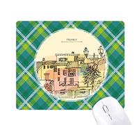 pittoresque ville de france la peinture réseaux verte grille pixel tapis de souris