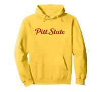 Pittsburg State University Gorillas Pitt State Logo Sweat à Capuche