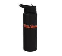 Pittsburg State University Gorillas Pitt State Script Logo Stainless Steel Insulated Water Bottle