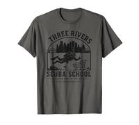 Pittsburgh 412 Plongée sous-Marine 3 rivières T-Shirt