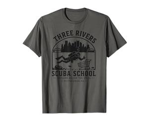 Pittsburgh 412 Plongée sous-Marine 3 rivières T-Shirt