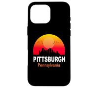 Pittsburgh Pennsylvania State USA Vintage Sunset City Coque pour iPhone 16 Pro Max