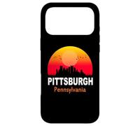 Pittsburgh Pennsylvania State USA Vintage Sunset City Coque pour iPhone 17 Pro Max