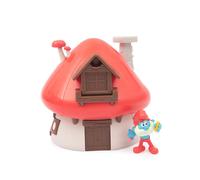 PITUFOS The Smurfs Puf40000 Maison de Jeu Magique avec Figurines Papa House, 5 cm, Accessoires intérieurs emblématiques et Surprise du Personnage, +3 Ans, célèbre (PUF40000)