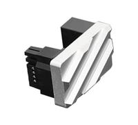 Pitxsgsia Carte Graphique Turn Head 4090 Carte Graphique 16 Broches Alimentation Turn Head 180° Câble Adaptateur Adaptateur Pcie5.0, Argent B Durable Facile à Utiliser