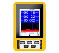 Pitxsgsia Compteur Geiger Détecteur de Radiation Nucléaire ABS avec Écran LCD Dosimètre Détecteurs Testeur de Rayons X Beta Gamma Portable