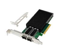 Pitxsgsia Pcie X8 X-4 Dual-Port 25G Sfp28 Dual-Port 10G Fibre Optique Carte Réseau Adaptateur Carte Réseau Accessoires