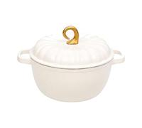 Pitycbo Cocotte Induction Cocotte En Forme Multifonction Cvercle Cannelé pr Cuisiniers Amateurs, Service à Table,