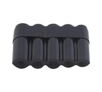 Pitycbo Distributeur de Rangement Collections Porte-monnaie 10 Ct, 20 Ct, 50 Ct, 1 Euro, 2 Euros Collection Capsules Boîte, noir