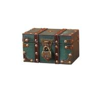 Pitycbo e e Décoratif Antique | Boîte Cvercle à Charnière, Rustique, pr Bureau, Étagère, Collectionneurs, Vert Émeraude, S, À Combinaison