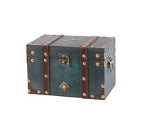 Pitycbo e e Décoratif Antique | Boîte Cvercle à Charnière, Rustique, pr Bureau, Étagère, Collectionneurs, Vert Émeraude, L, Standard