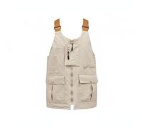 Pitycbo Gilet Décontracté Gilet Veste Sac à Épaule Transformable en Quelques Secondes Polyester Léger à Sangles Réglables et Poches Multiples Convient à