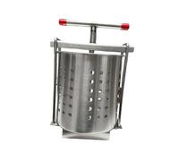 Pitycbo Manuelle, Presse à Jus de Fruits et Légumes, Récipient de Pressage En Acier Inoxydable avec Raclette à Eau pour Restaurants, Ménages, C, 2.5l