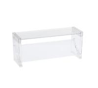 Pitycbo Organisateur de Maquillage, étagère de Rangement pour Salle de Bain, Support Transparent, Plateau de Toilette, Vitrine, Présentoir à Rouges à Lèvres, Style A