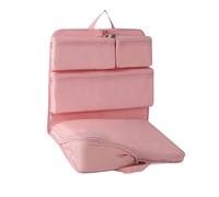 Pitycbo Organisateur Valise Suspendu Rangement Vêtements et sous-vêtements Profil Compact Fabriqué en Nylon Conçu pour Optimiser l'espace Adapté pour P, Rose
