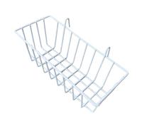 Pitycbo Panier Mural Suspendu pour Rangement et Présentation, Décoration Intérieure, Organisateur Mural En Métal pour Supermarché, Chambre, Garde-manger, Blanc