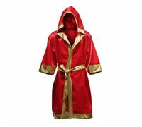 Pitycbo Peignoir de Boxe Adulte Peignoir Cape Manteau Kimono avec Capuche Ouverture Devant Ceinture Coordonnée Tissu Lisse Effet Lumineux Finition Élégante, 3XL, Color to 11