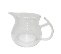 Pitycbo Pichet à Crème en Verre Petit Pichet à Sauce Pichet de Service Petit Pichet en Verre pour