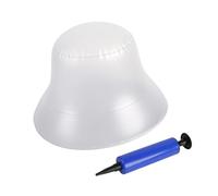 Pitycbo Porte-chapeau Gonflable avec Support Intérieur Compact, Cadre En PVC Portable et Insert Transparent, Pompe pour Un Réglage Personnalisé