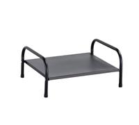 Pitycbo Support de Cuisinière à Induction, Support de, Couvercle Supérieur, Gain de Place, Organiseur de Casseroles En Acier Inoxydable, Support à épices, Noir