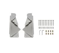 Pitycbo Support Repliable pour Table Système de Équerres Pliantes Charnières pour Plan Rabattu Ferrures de Pose Acier Inox Solide pour Usage Prolongé Guidage, style to 1