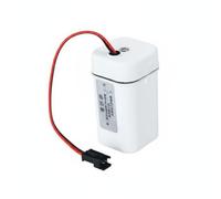 Pitycbo Urinal Bloc Énergétique Boîte à Piles Boîtier Batterie 4 AA 6v Sortie Régulée Protection Contre l'Humidité Adapté aux Sanitaires Scolaires, Blanc, Fiche Femelle SM