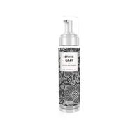 Piubella Stone Grey Shampooing teinté anti-cruauté - Assombrissement progressif des cheveux - Mousse matifiante pour cheveux blancs et gris - 200 ml