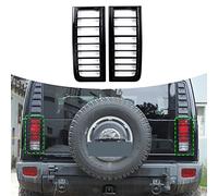 PIUGILH 1 Paire de Protections de Feux arrière en ABS pour Hummer H2 2003-2009 (Noir)