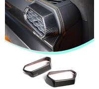 PIUGILH Cadre de sortie d'air latéral de voiture Convient pour Lam@BOR@ghi@NI Urus 2018-2023, couvercle de ventilation latérale en véritable fibre de carbone, conduite à gauche, tuning intérieur