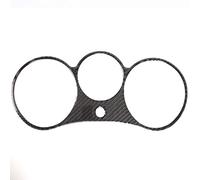 PIUGILH Cadre de tableau de bord de voiture - Convient pour Seat Leon 1P 2008-2012, façade d'instruments combinés, décoration de tableau de bord, autocollant en carbone véritable, intérieur de voiture