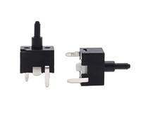 PIUHRKLEVD 10pc 206P-H9 normally closed round handle limit travel micro-movement with fixed misalignment two-pin socket 4x6x9H
